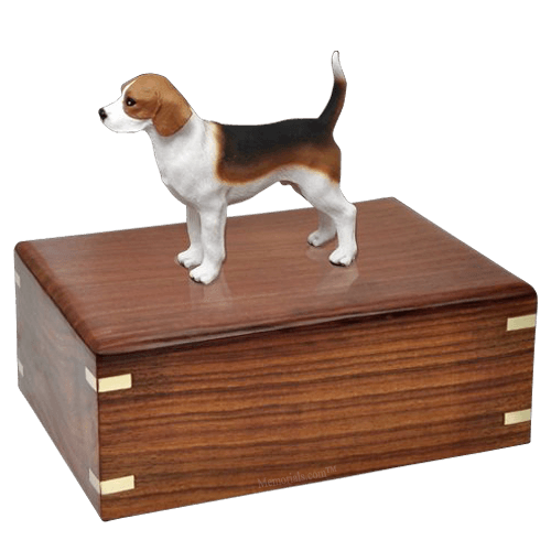 Beagle Standing X-Large Doggy Urn